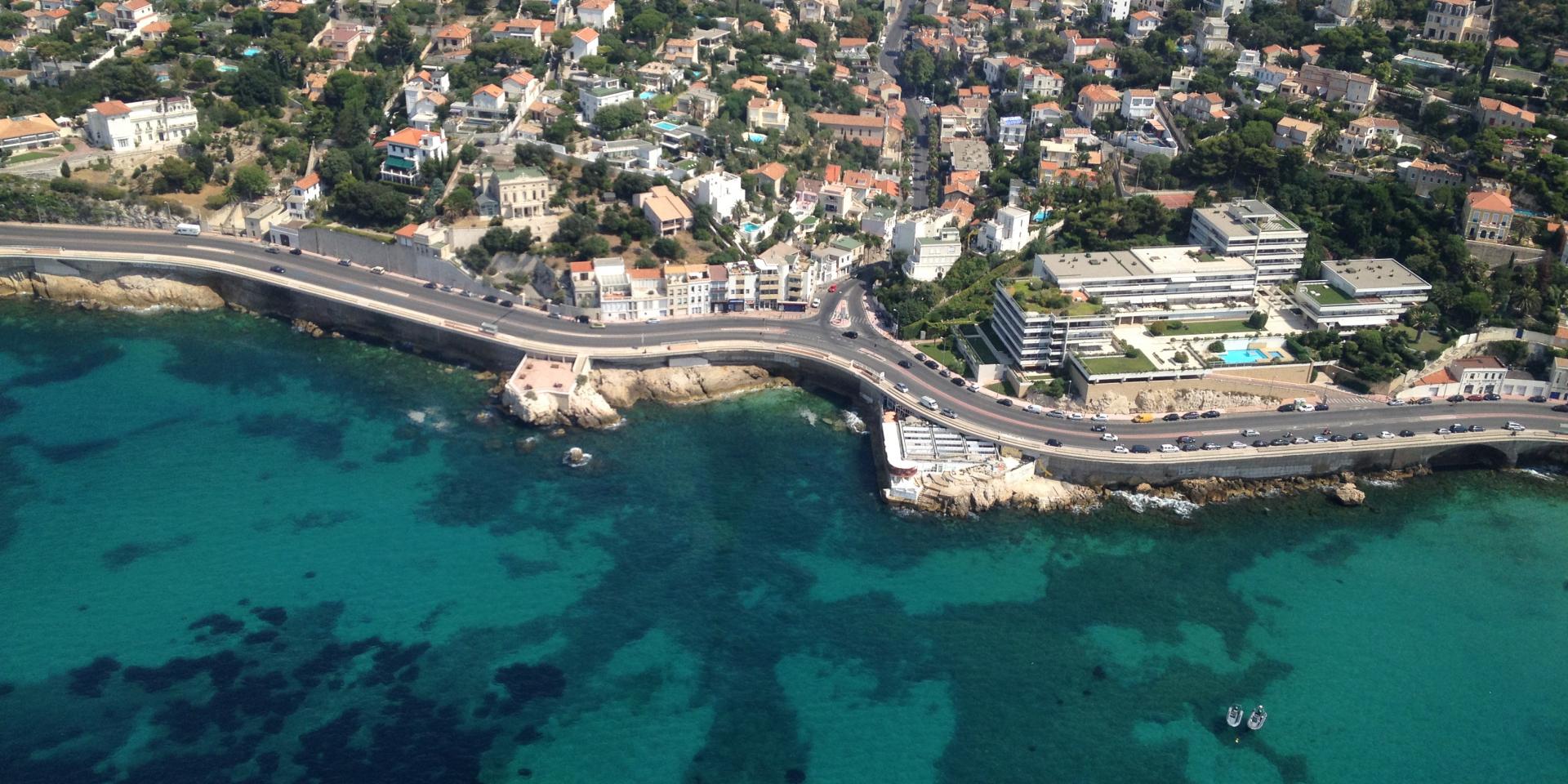 courir sur la corniche