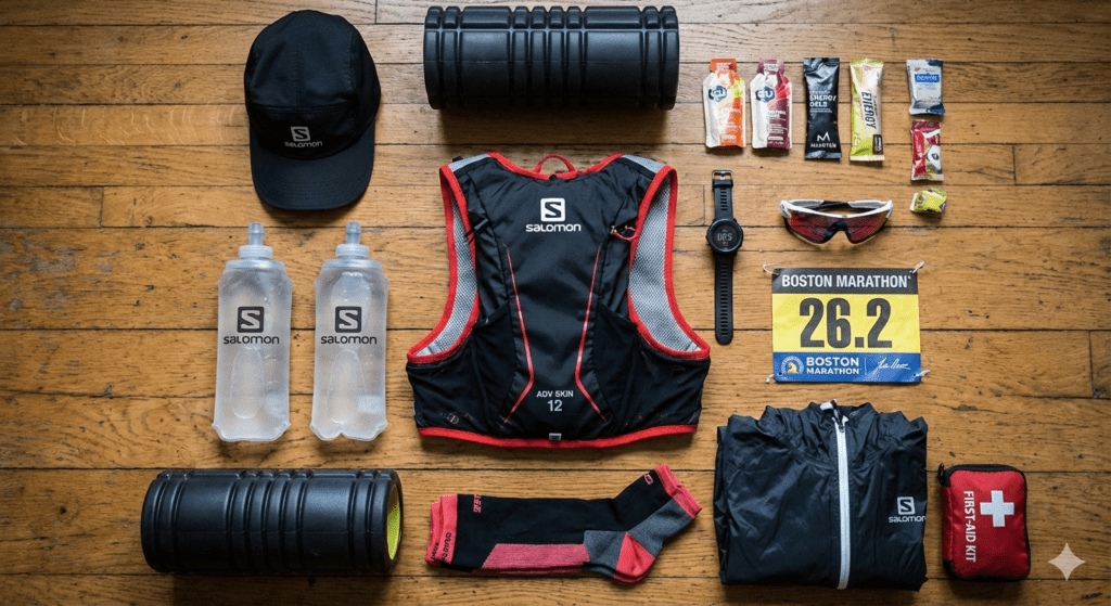 Accessoires indispensables pour préparer un marathon (checklist complète)